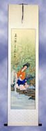 Four Famous Beauties of China - Beautiful Ancient Asian Woman Chinese Wall Scroll