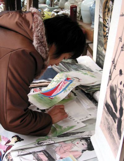 Liu Da-Lu, a friendly Asian Artist