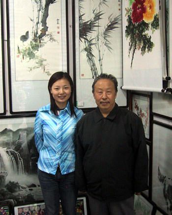 Chinese Bamboo Artist Shao Dan and Sandy