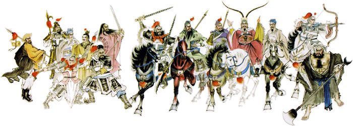 Picture of Ancient Warriors of China - Outlaws of the Marsh