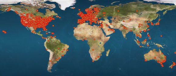 World Map of Asian Art customers