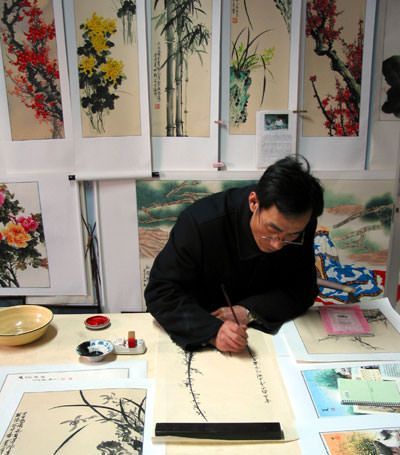 Chinese artist Yang Dewen