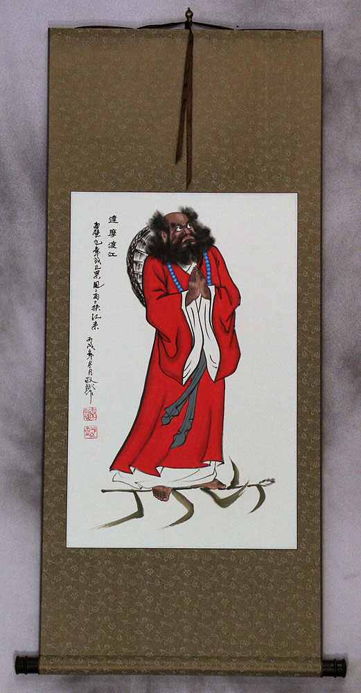 Damo Buddha Wall Scroll