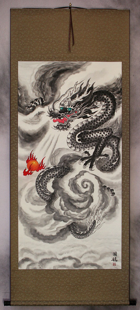 Really Big Dragon Wall Scroll