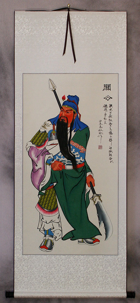 Guan Gong - God of Warriors - Wall Scroll