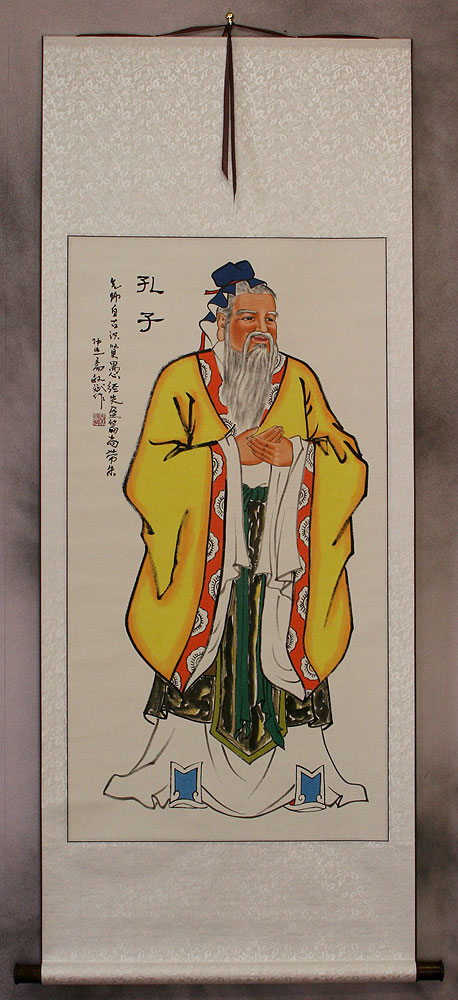 Great Sage Confucius Wall Scroll