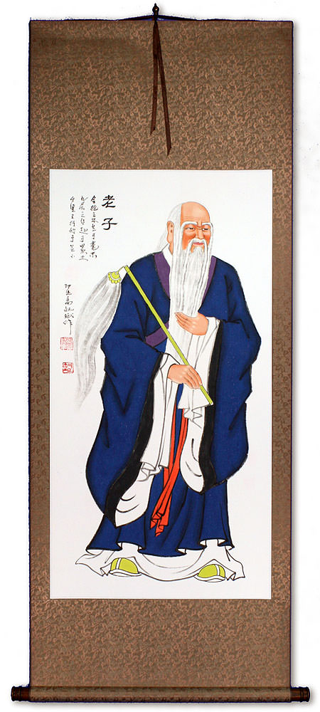 Lao Tzu / Laozi Wall Scroll