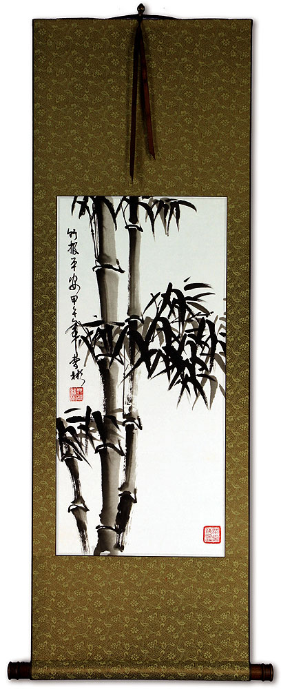 Bamboo Wall Scroll