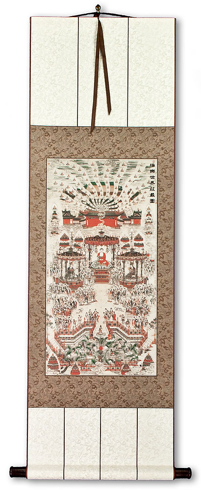 Buddhist Altar Wall Scroll