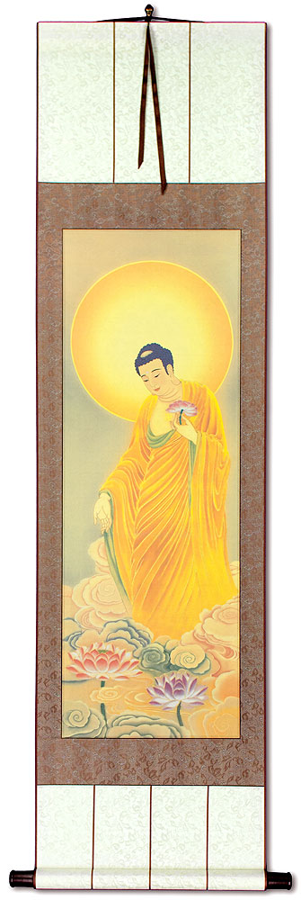 Buddhist Deity Print - Buddha Repro - Wall Scroll