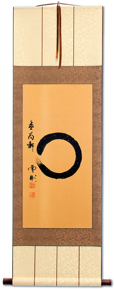 Enso Zen Circle - Wall Scroll