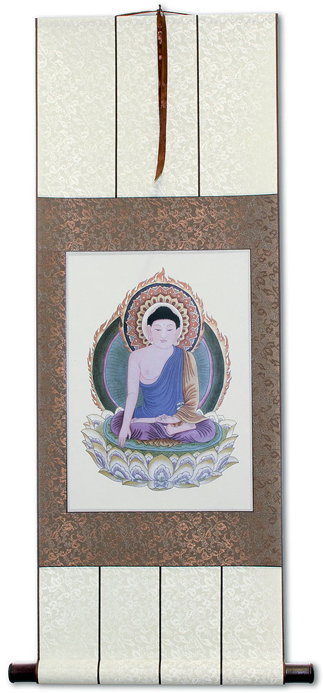 Buddha Print - Wall Scroll