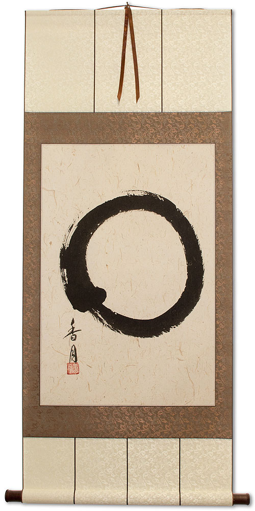 Large Enso Japanese Symbol - Wall Scroll - Chinese Character & Japanese