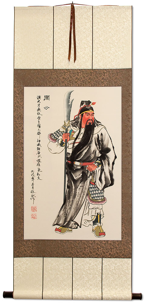 Guan Gong Warrior Wall Scroll