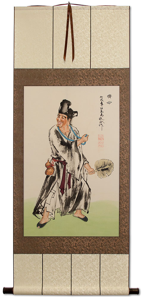 Ji Gong - The Chinese Mad Monk - Wall Scroll