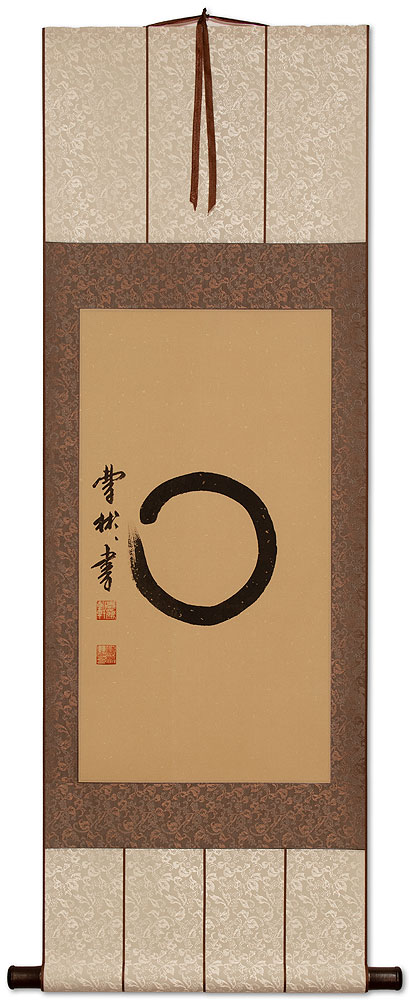 Enso Japanese Symbol Wall Scroll