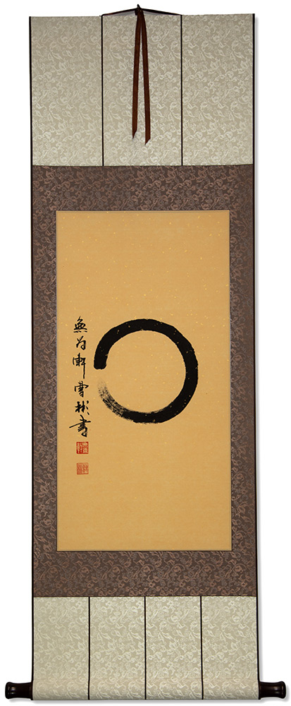 Decorative Enso Japanese Symbol Wall Scroll
