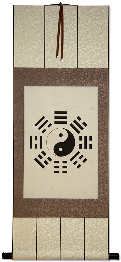 Ba Gua / Yin Yang Symbol - Chinese Scroll