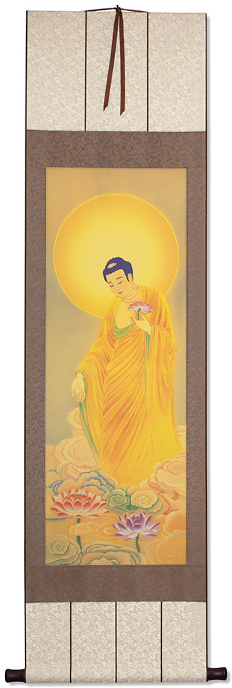 Buddhist Deity Print - Buddha Repro - Wall Scroll