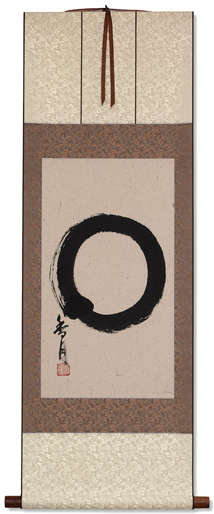 Enso Japanese Symbol - Wall Scroll