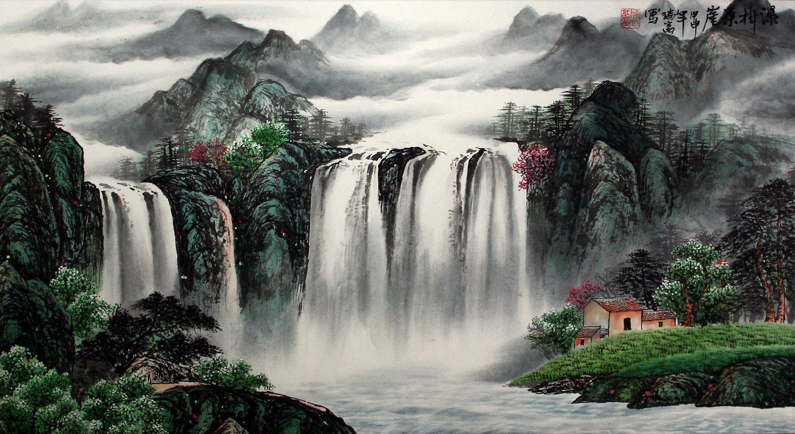 Водопад Ван Лушань