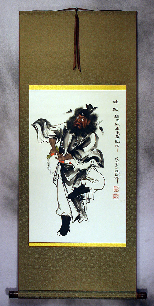 Zhong Kui - Ghost Warrior Wall Scroll