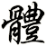 體