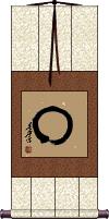 Enso - Japanese Zen Circle Scroll
