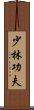 Shaolin Kung Fu Scroll