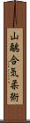 Yamashigi Aiki-Jujutsu Scroll