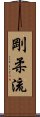 Goju Ryu Scroll