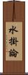 水掛論 Scroll