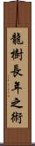 龍樹長年之術 Scroll