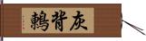 灰背鶇 Hand Scroll