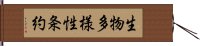 生物多様性条約 Hand Scroll