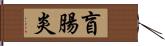 盲腸炎 Hand Scroll