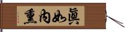 眞如內熏 Hand Scroll