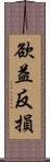 欲益反損 Scroll