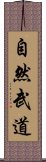 The Nature of Martial Arts Scroll
