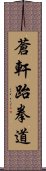 Ch\'ang Hon Taekwondo Scroll