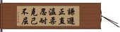 Korean CKD Virtues Hand Scroll