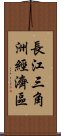 長江三角洲經濟區 Scroll