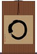 Enso - Japanese Zen Circle Scroll