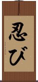 Shinobi / Ninja Outcast Scroll