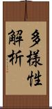 多様性解析 Scroll