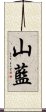 山藍 Scroll