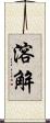 溶解 Scroll