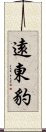 遠東豹 Scroll