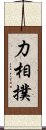 力相撲 Scroll