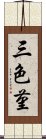 三色菫 Scroll